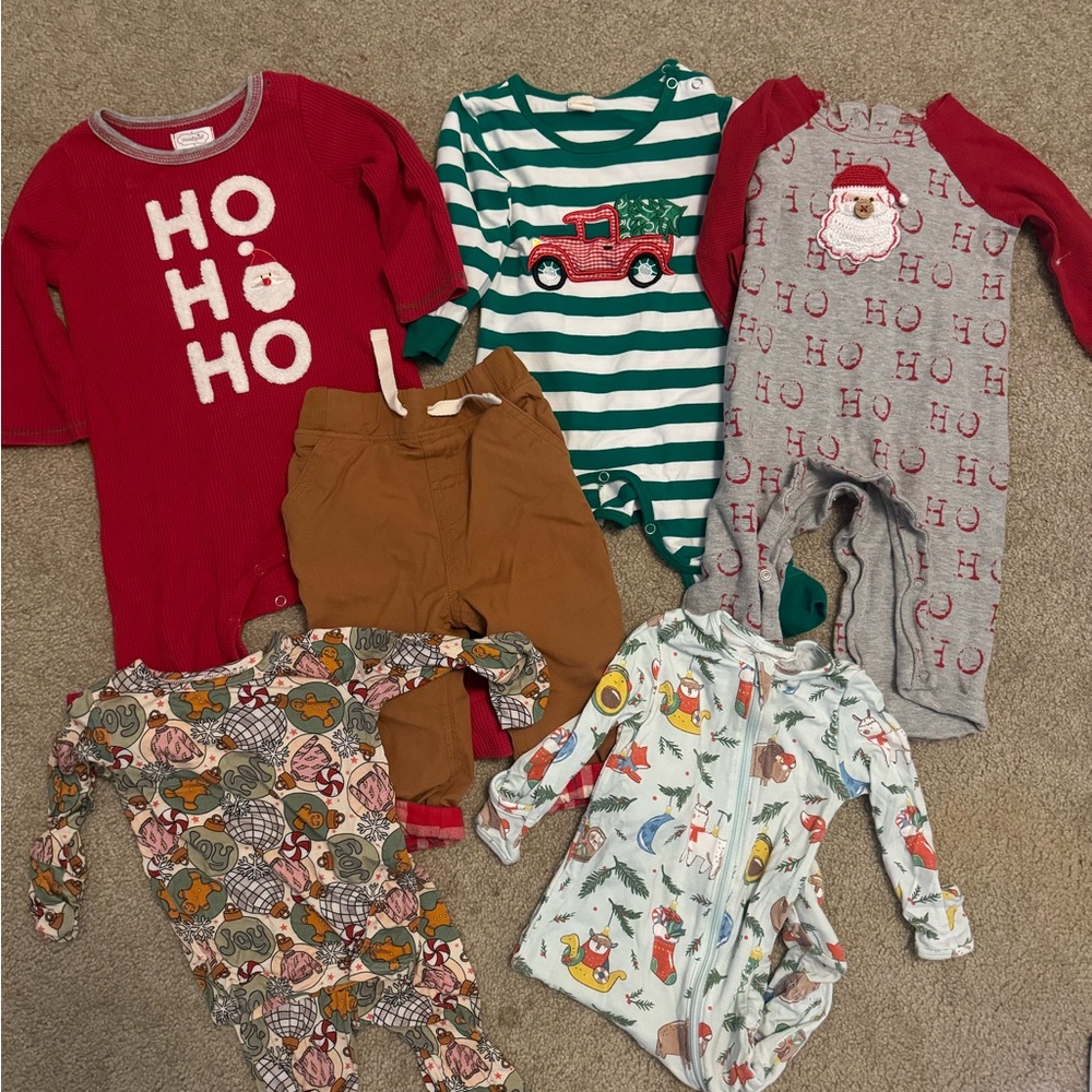 Christmas Baby Clothing Set